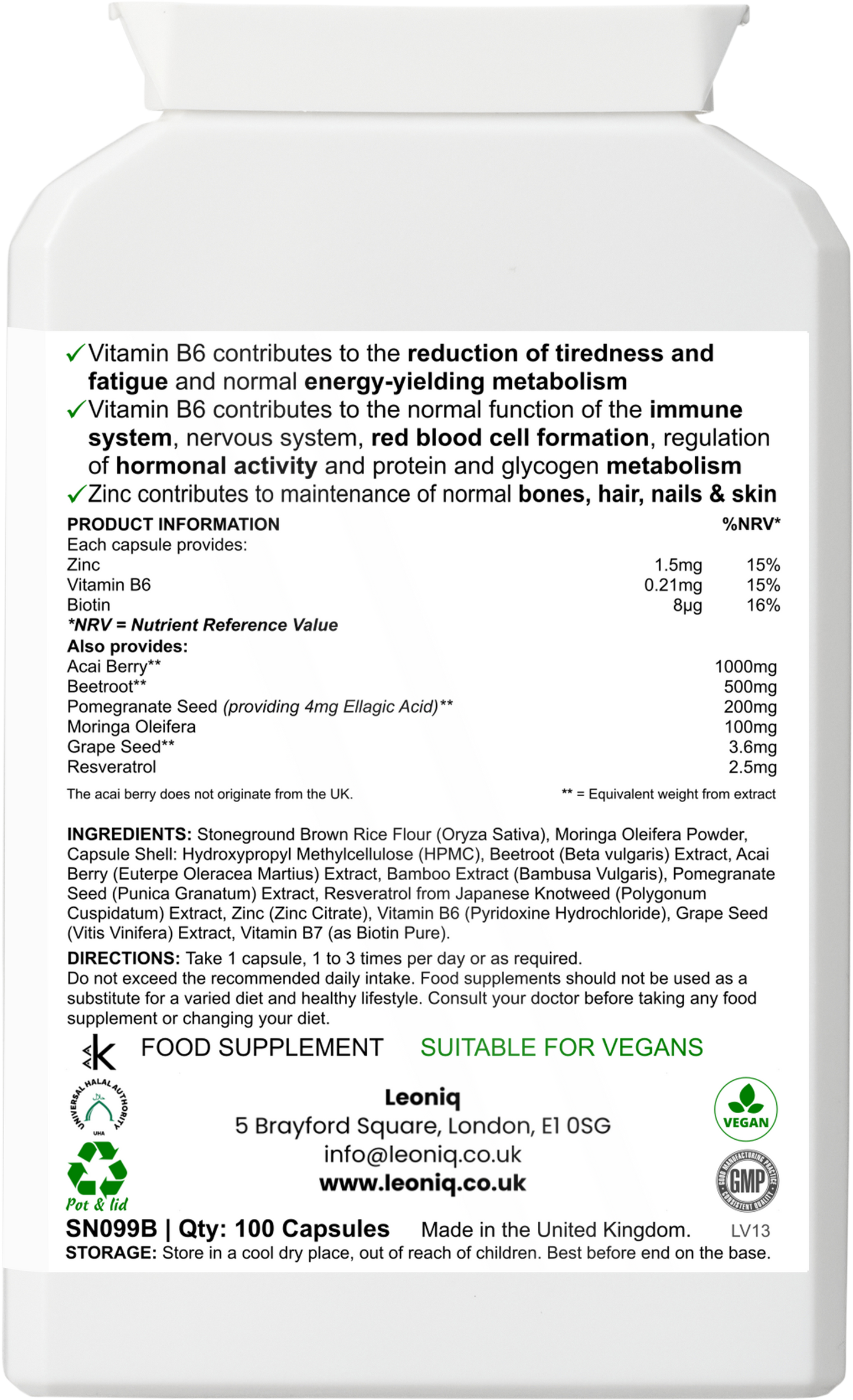 Acai Berry Immunity Fusion