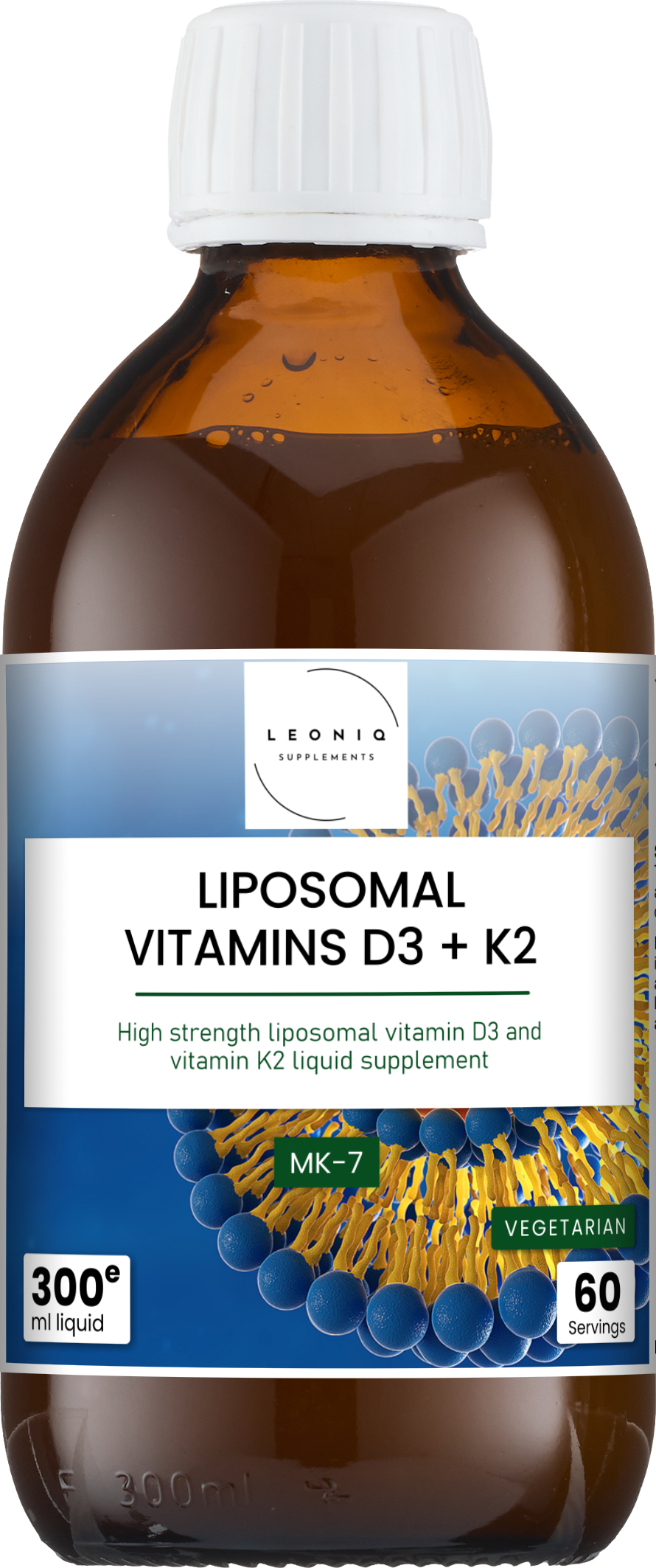 Liposomal Vitamin D3 & K2 (MK-7)