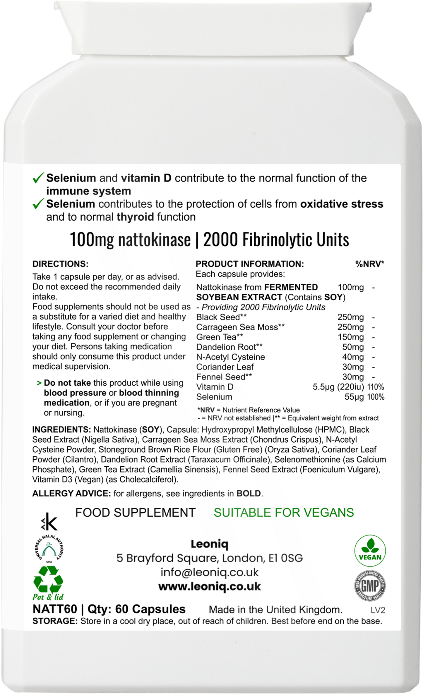 Nattokinase Immunity Plus