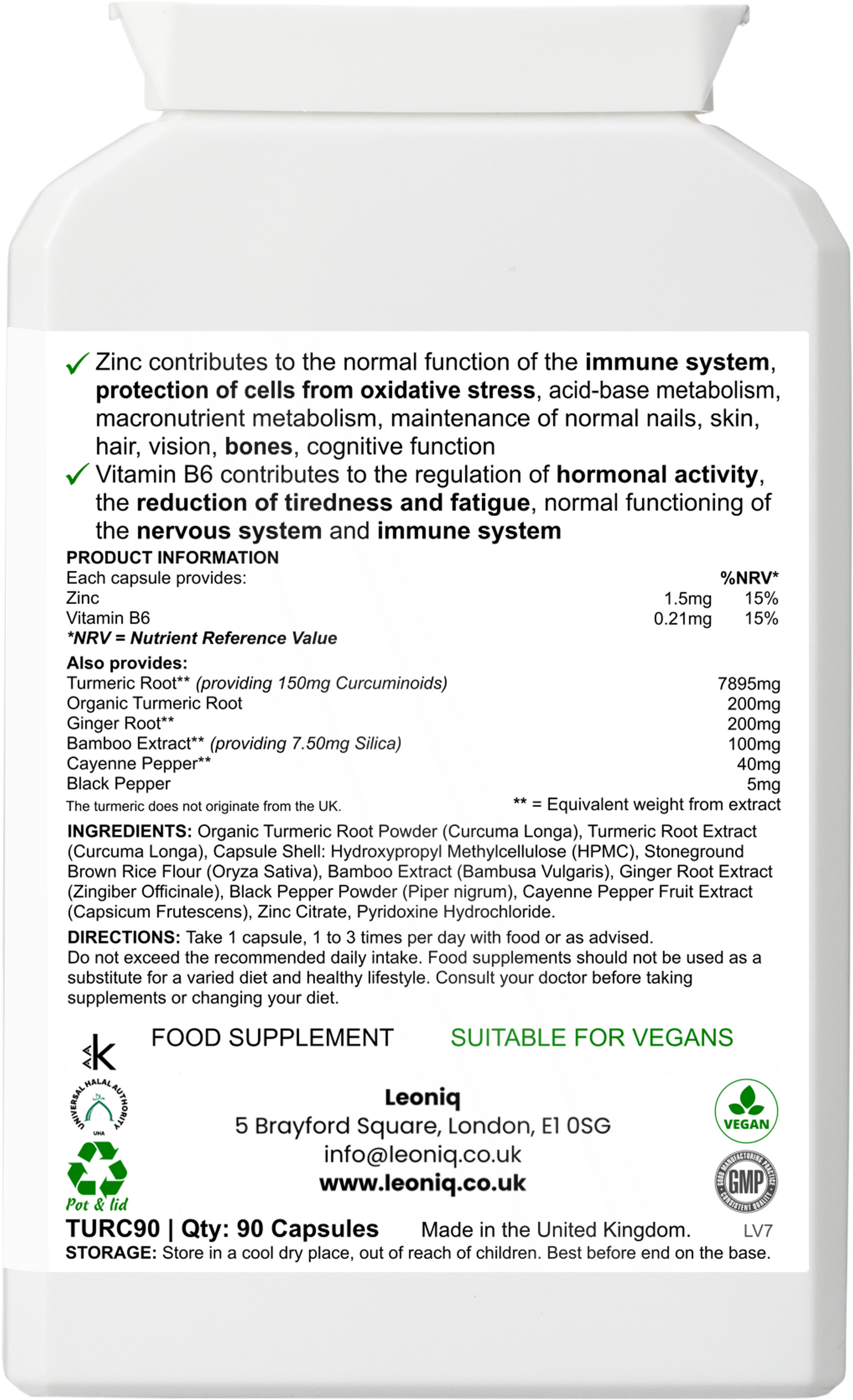 Organic Turmeric Wellness Blend